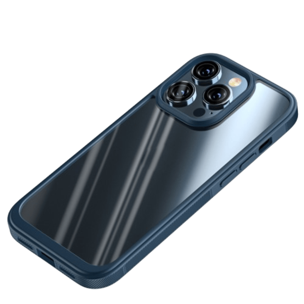 Funda para iPhone 11 Pro Max Ipaky Charm Antishock Azul Resistente a Caídas y Golpes