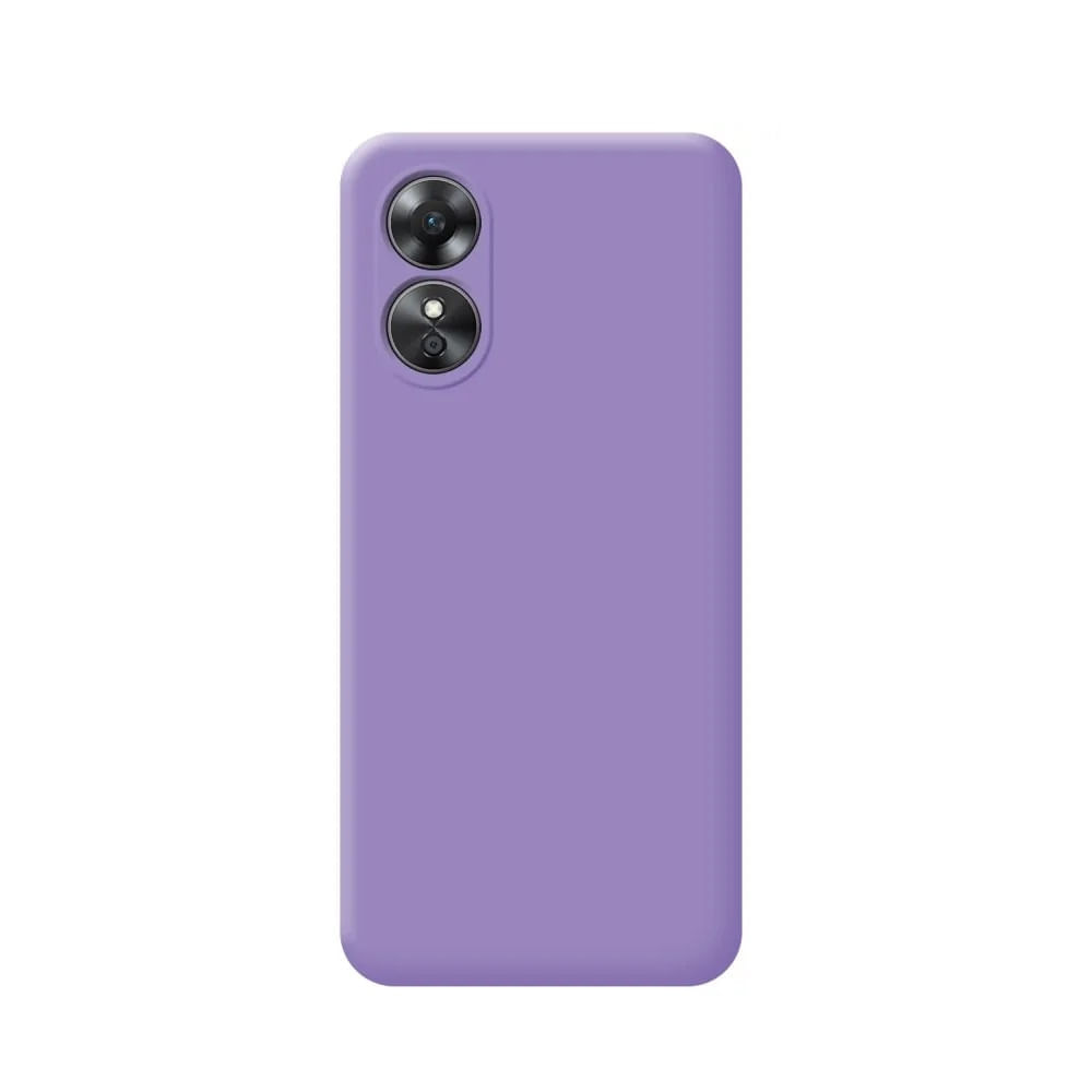 Funda para Oppo Reno 11 5G Soft Feeling Antishock Lila Resistente ante Caídas y Golpes