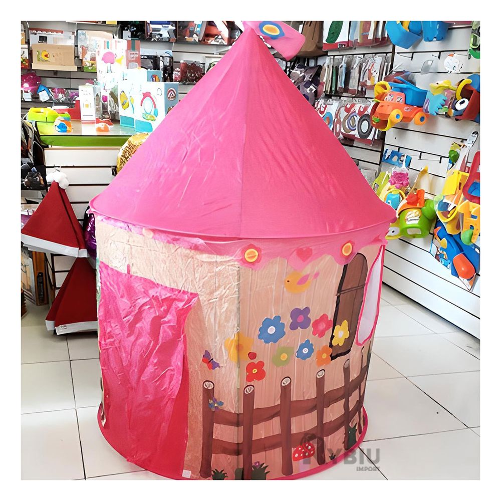 Carpa Lindo y Comodo para Infantes Rosado Y+Regalo Stickers