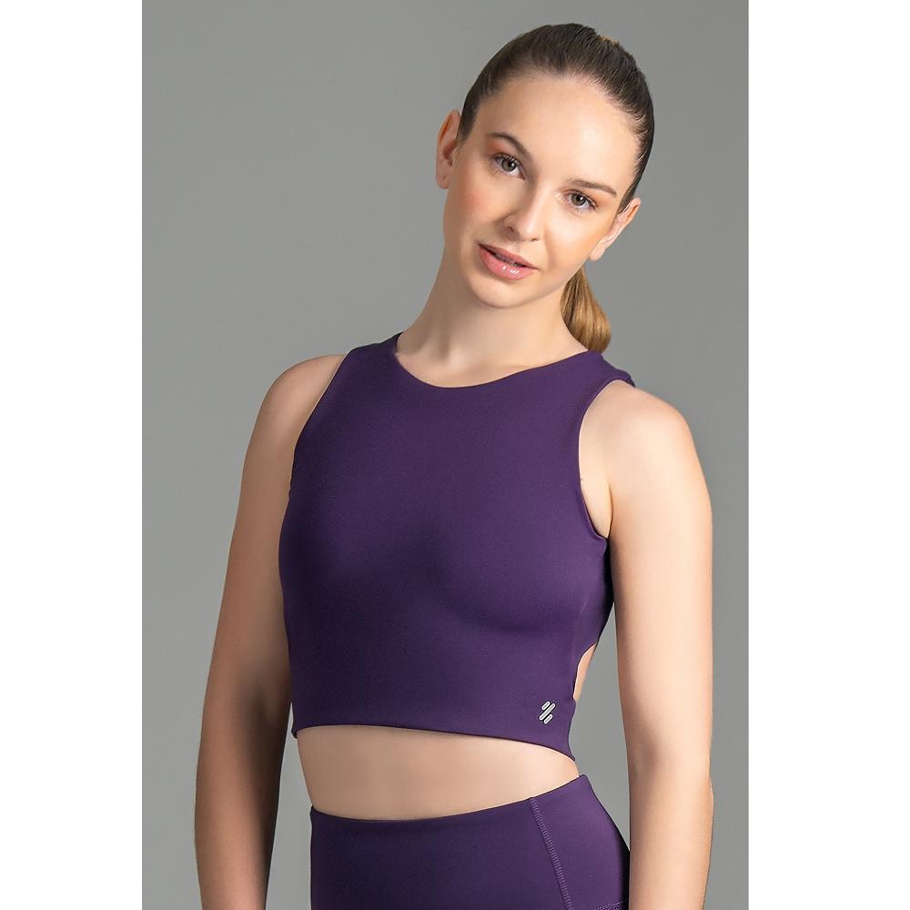 Top Deportivo Mujer Purple Talla S