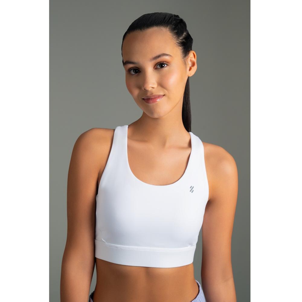 Bra Deportivo Mujer Blanco Talla S