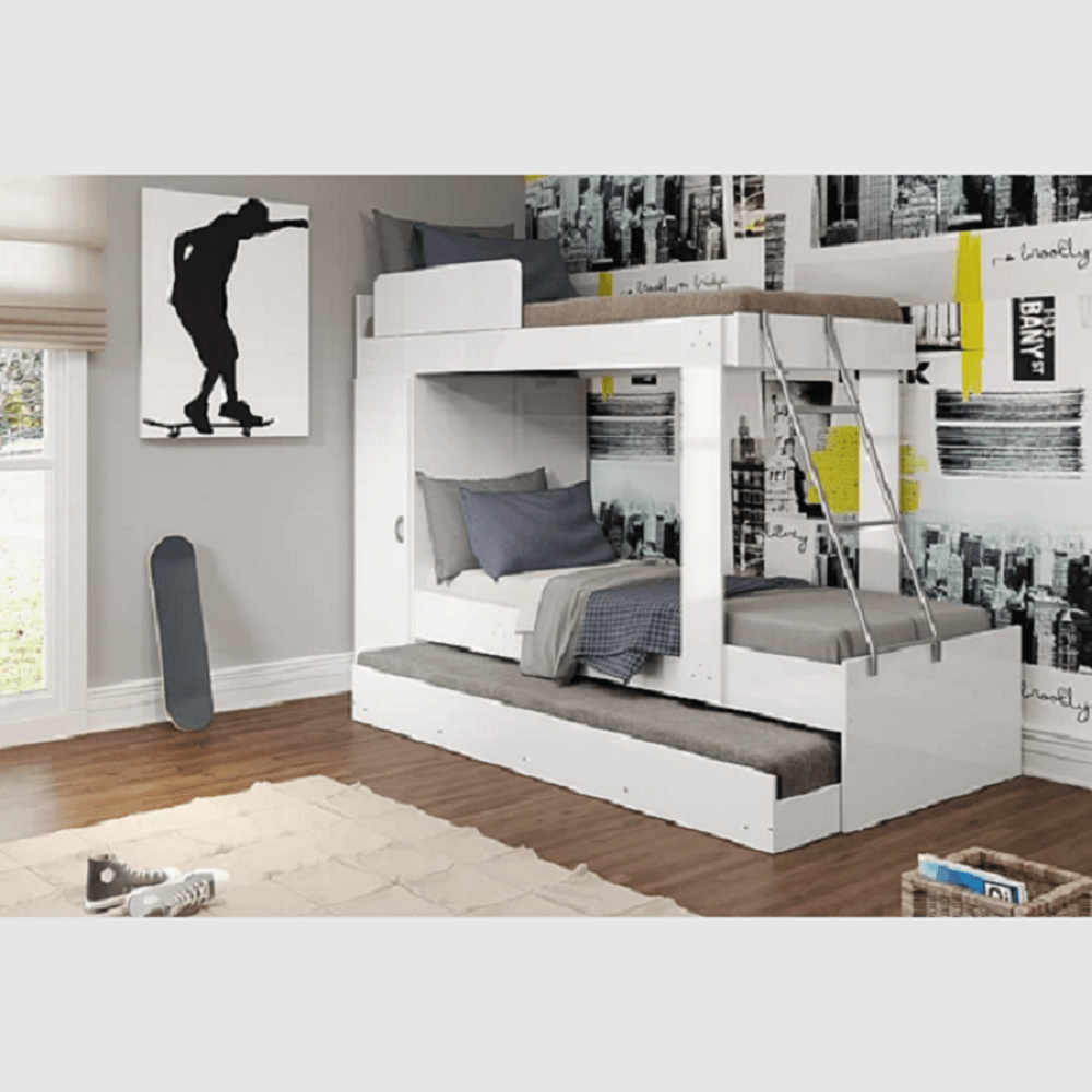 CAMAROTE DMUEBLES MALLIN 1 PLAZA CON ROPERO Y CAMA NIDO CAMAROTE DMUEBLES MALLIN 1 PLAZA CON ROPERO Y CAMA NIDO