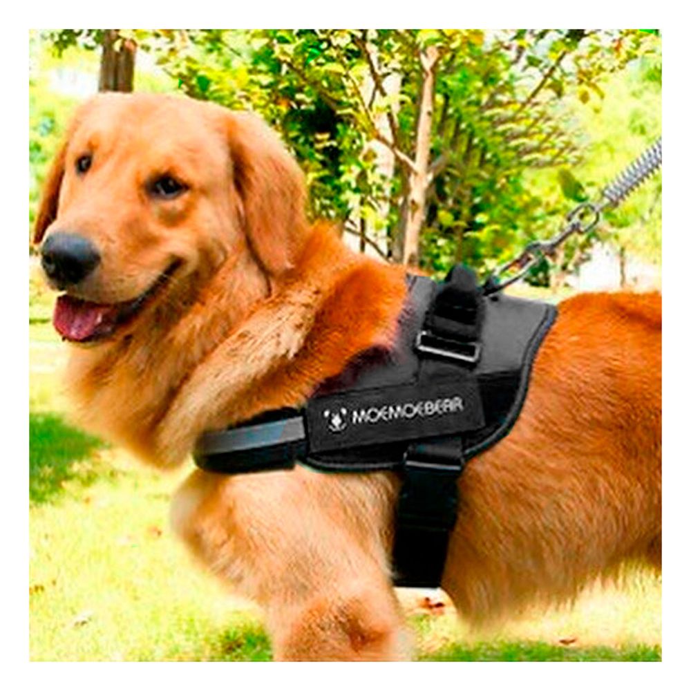 Arnes Pechera Service Dog Talla M Coloracion en Negro