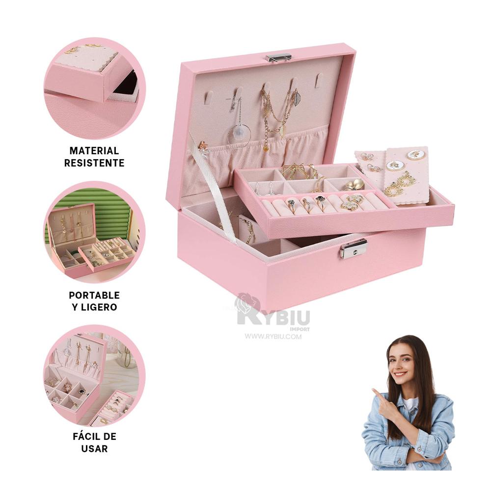 Estuche Versatil para Collares en Rosado Y+Gift MiniAgenda