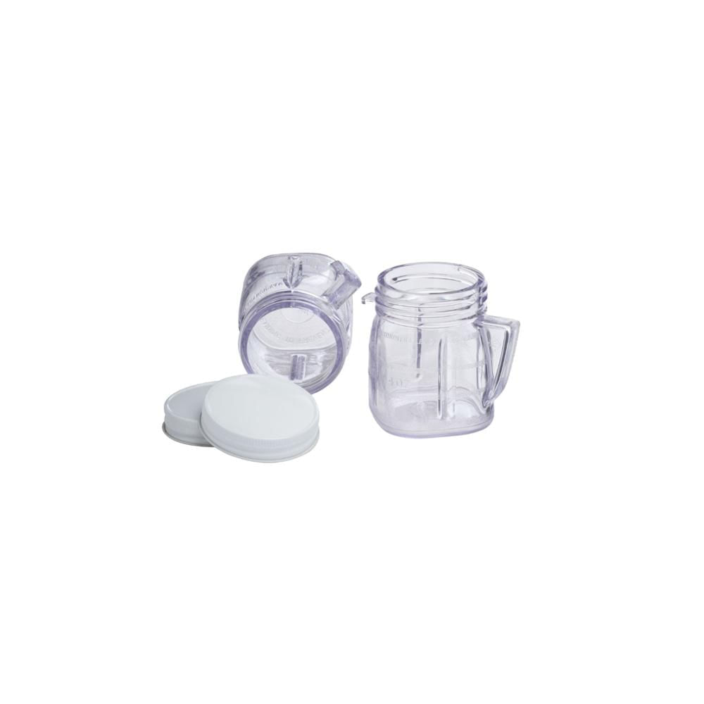 2 Mini jarras con tapa Blanca Oster 300ml