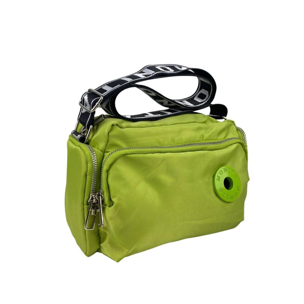 Morral mediano Color Pop Verde neón