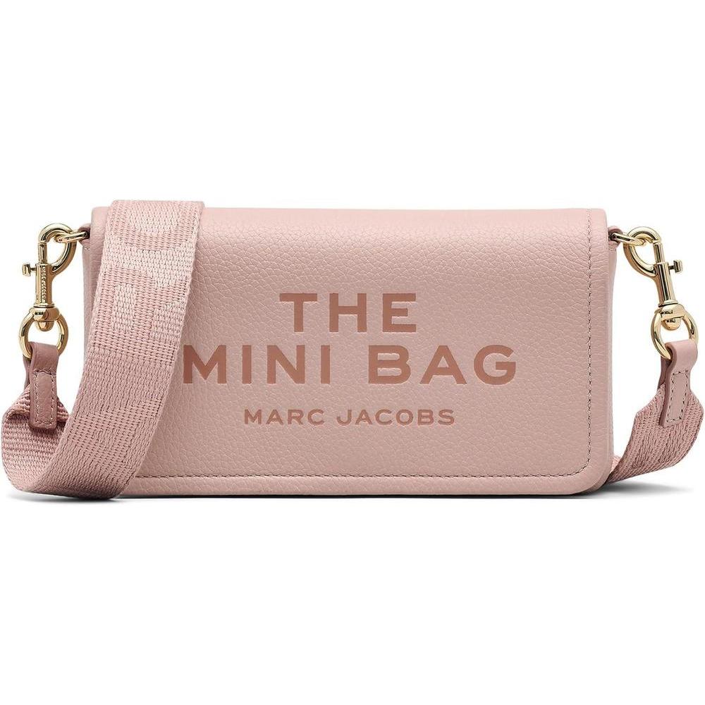 Marc Jacobs The Leather Mini Bag de elegante diseño de cuero Marc Jacobs The Leather Mini Bag de elegante diseño de cuero