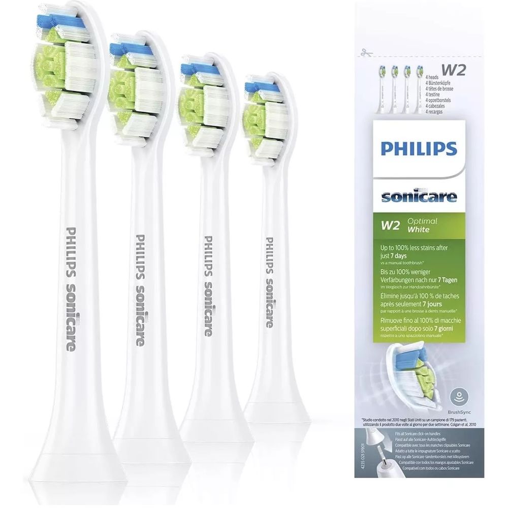 Repuesto Para Cepillo Eléctrico Philips Sonicare - Pack 4 Un