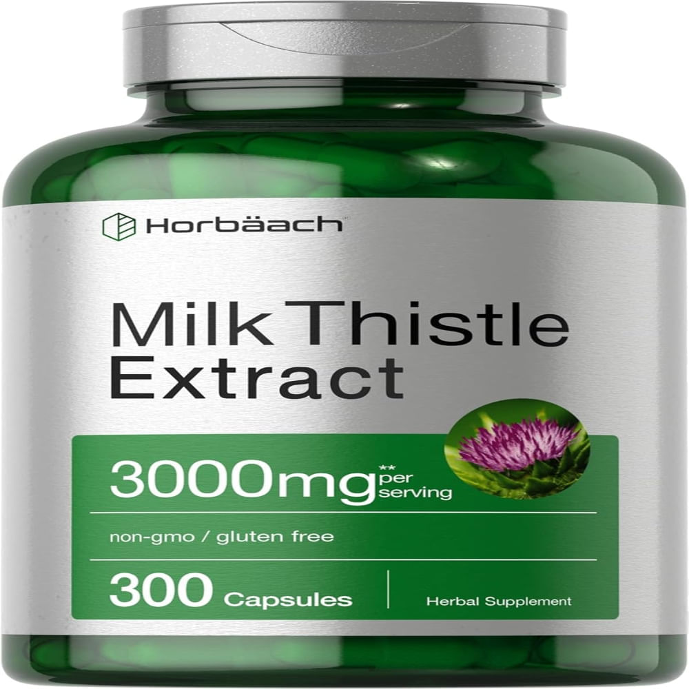 Milk Thistle Cardo Mariano Silimarina 300mg Horbaach