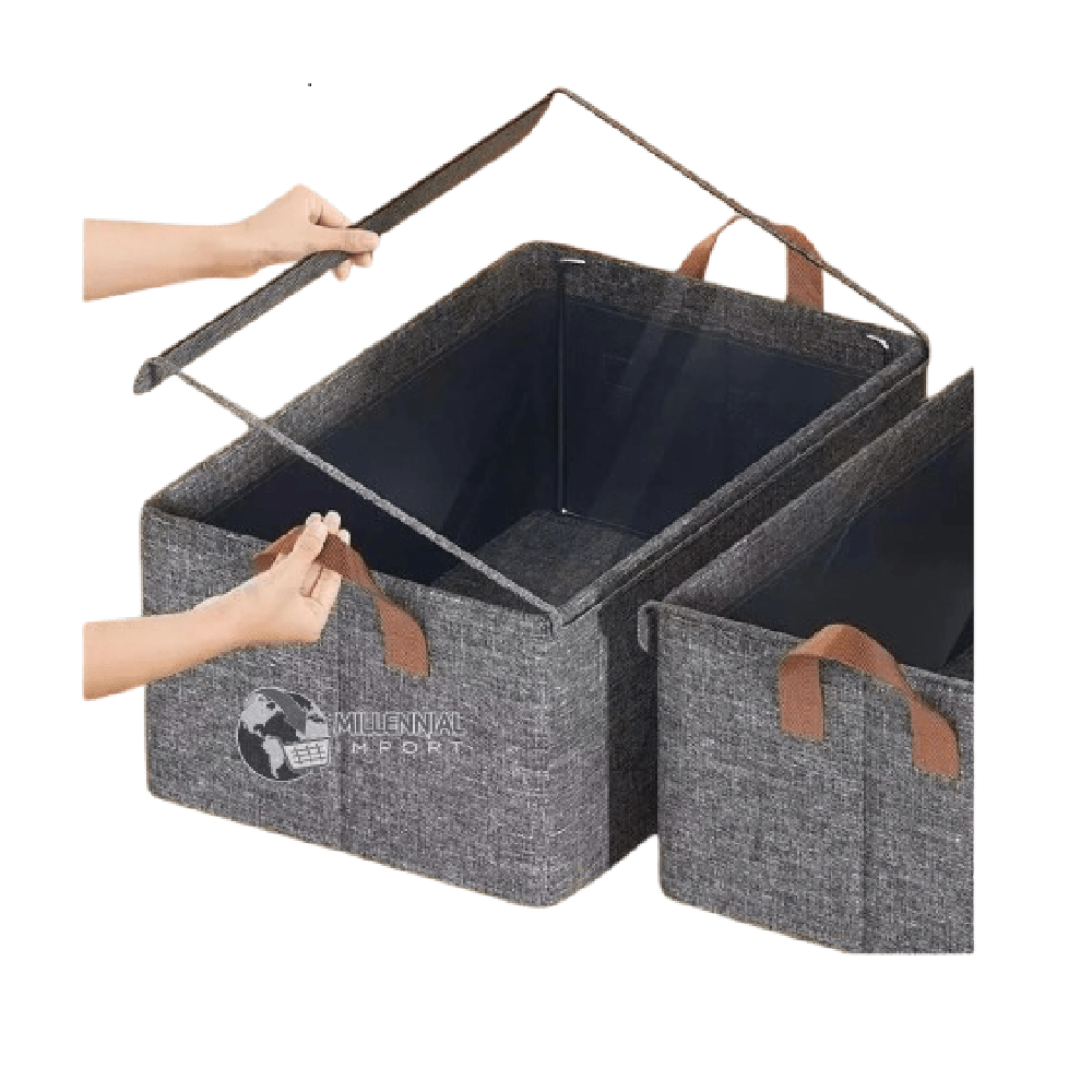 Organizador de armario y Closet con Tapa y Varillas