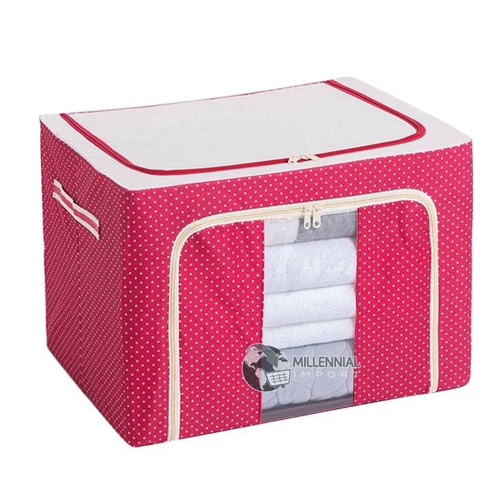 Organizador de Tela para Ropa Sabanas Grande 50x40x30cm