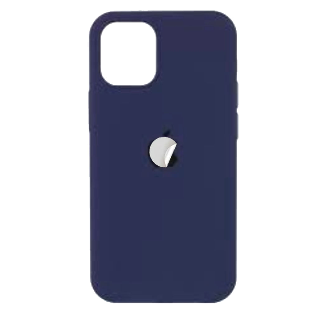 Funda Silicone Case Para iPhone 16 Pro Max Azul