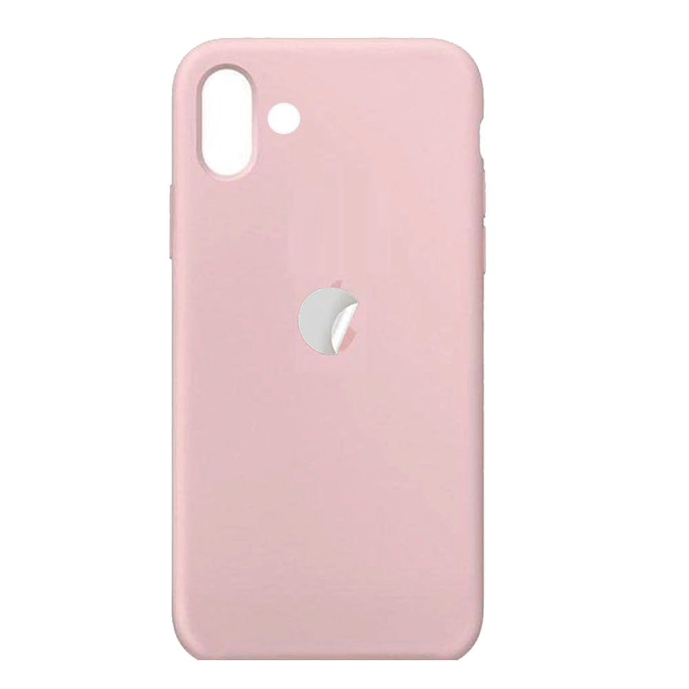 Funda Silicone Case Para iPhone 16 Plus Nude