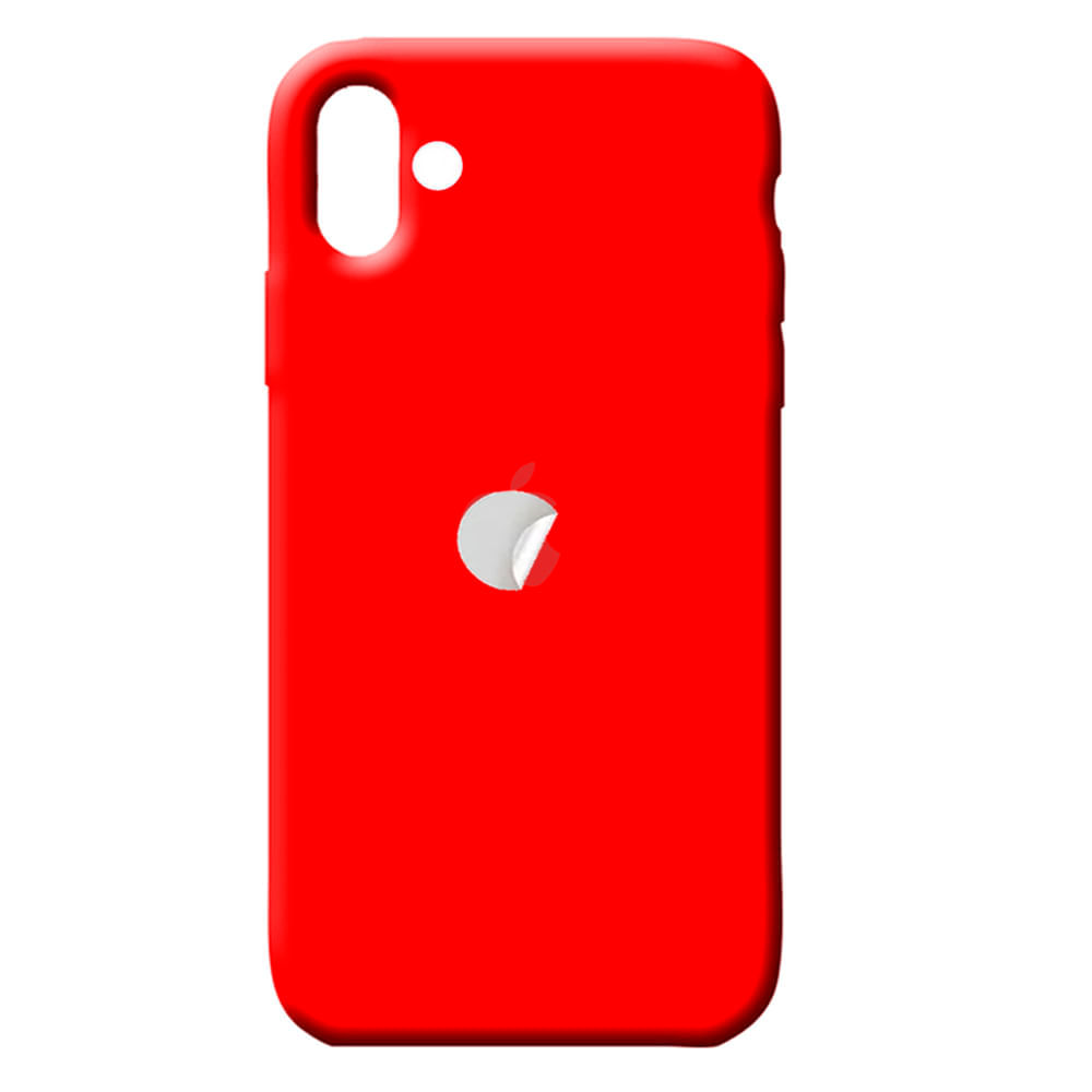 Funda Silicone Case Para iPhone 16 Rojo