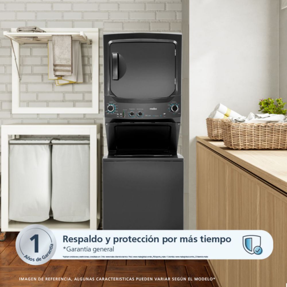 Centro de Lavado Mabe a Gas 24KG MCLP2440PSDG0 Diamond Gray - Oechsle