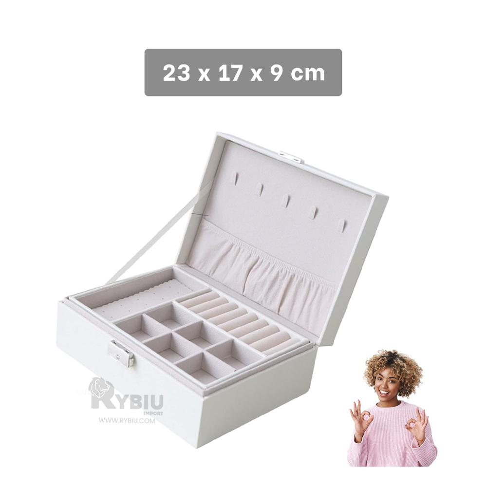 Alhajero con Varios Espacios Blanco Y+Ligas de Regalo