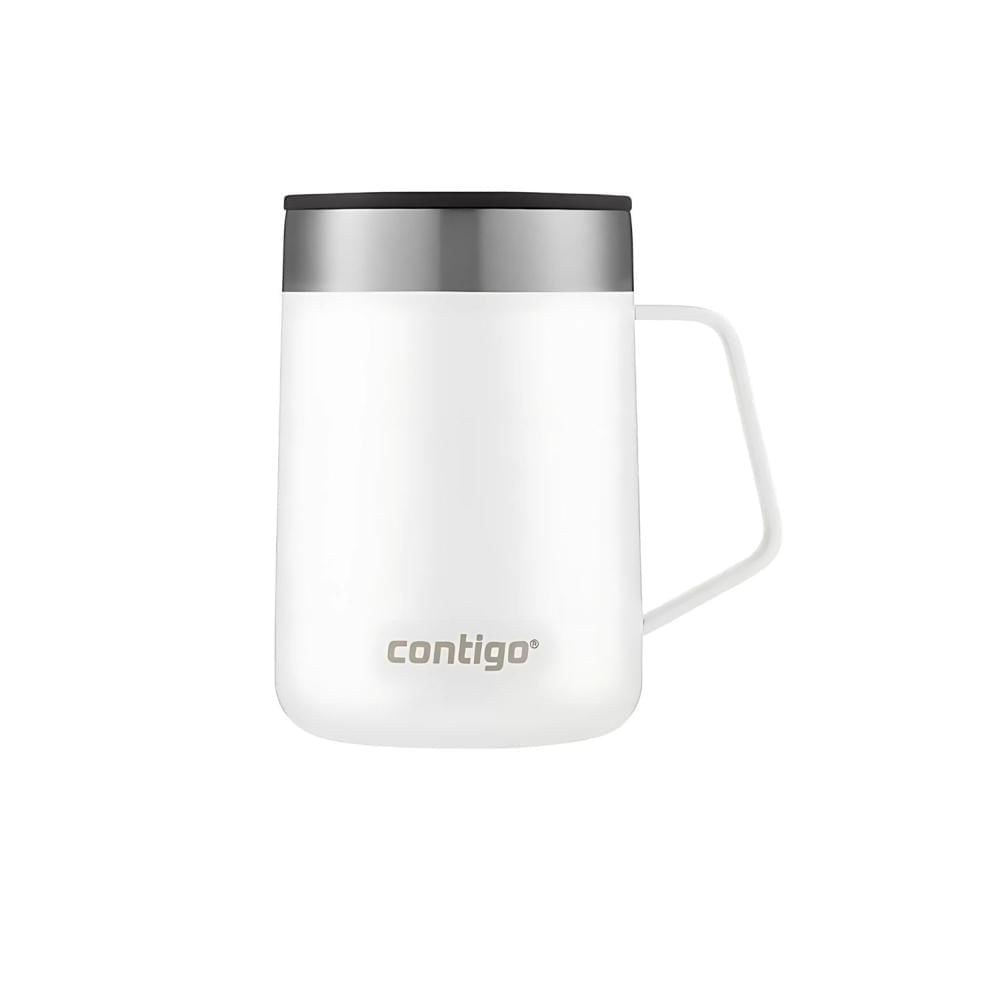 Taza Térmica de Acero Inoxidable Contigo – Streeterville Blanco 414ml