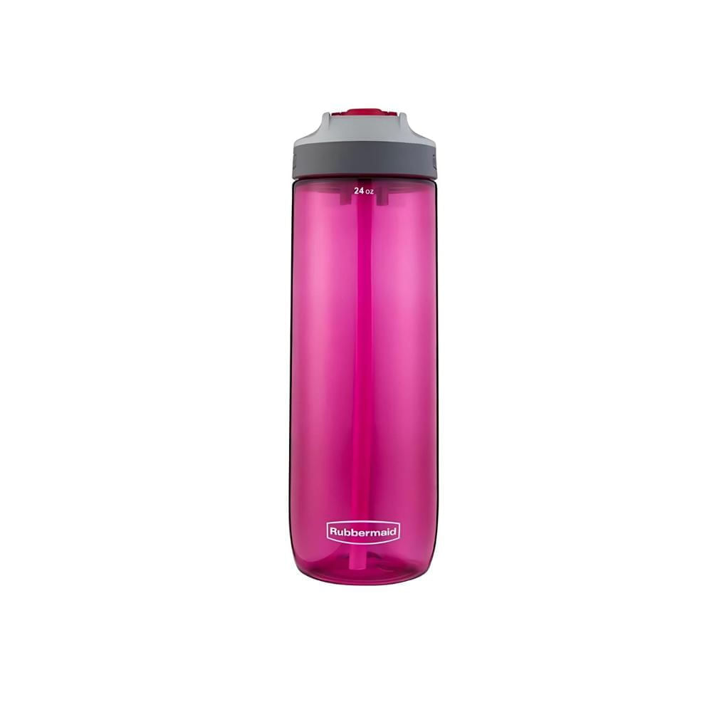 BOTELLA DE TRITAN RUBBERMAID – LEAK PROOF – ROSADO 710ml