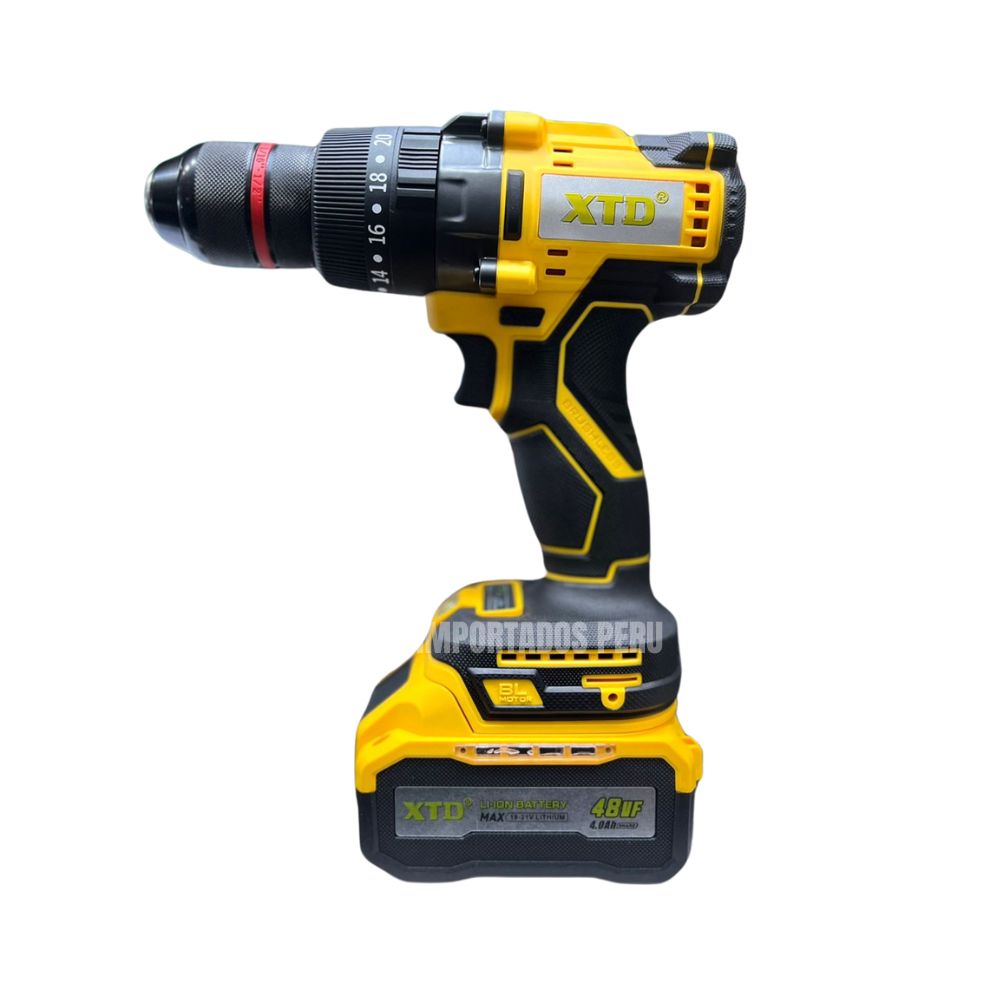 Taladro Destornillador Inalambrico 48 v Percutot XTD