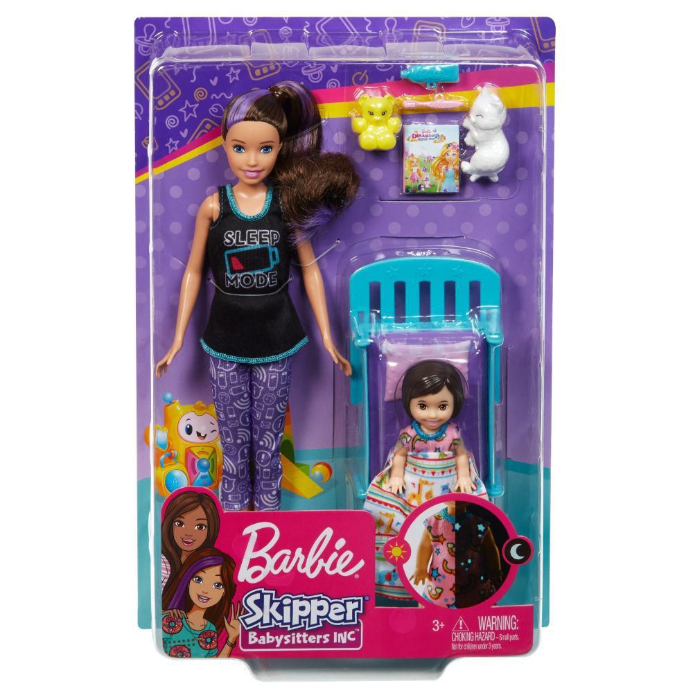 Muñeca Barbie Babysitters Cuna  - Oechsle