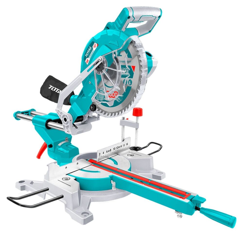 Sierra Ingleteadora Telescopica 1800w 10" Industrial Total TS421825517