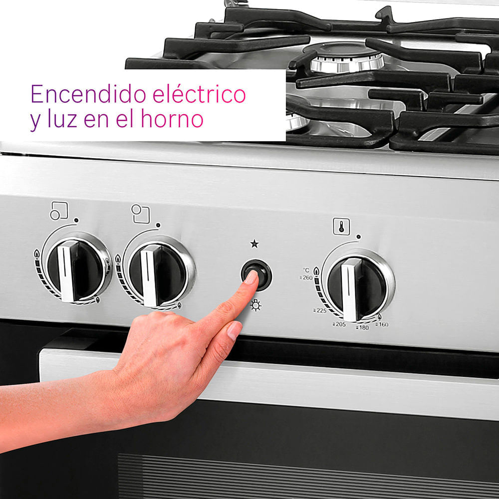 Bosch Cocina Pro 425 4 Hornillas Inox| Oechsle.pe - Oechsle