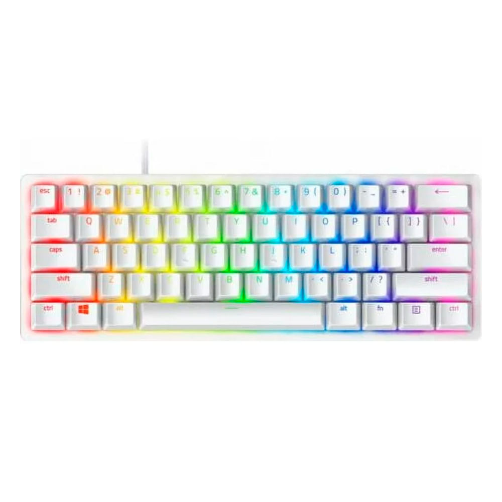 Razer Huntsman Mini teclado al 60% - Blanco mercurio