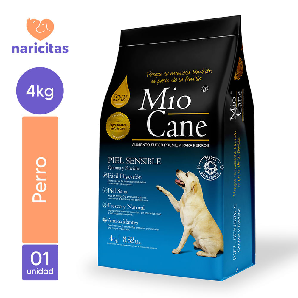 Alimento para Perro Mio Cane Super Premium Adulto Piel Sensible 4kg