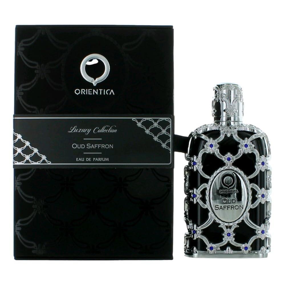 Orientica Oud Azafrán Eau de Parfum unisex, con azafrán y pachulí