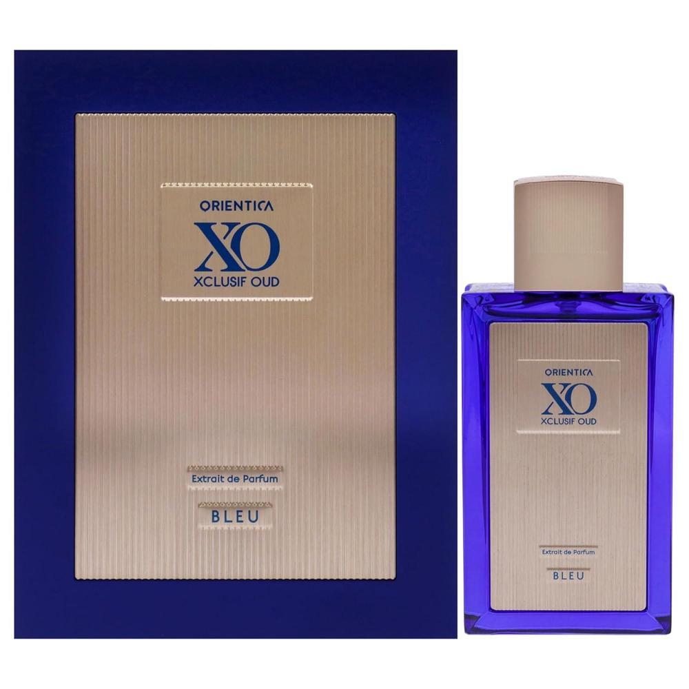 Orientica XO Xclusif Oud Bleu Extrait para Unisex, fragancia floral y frutal