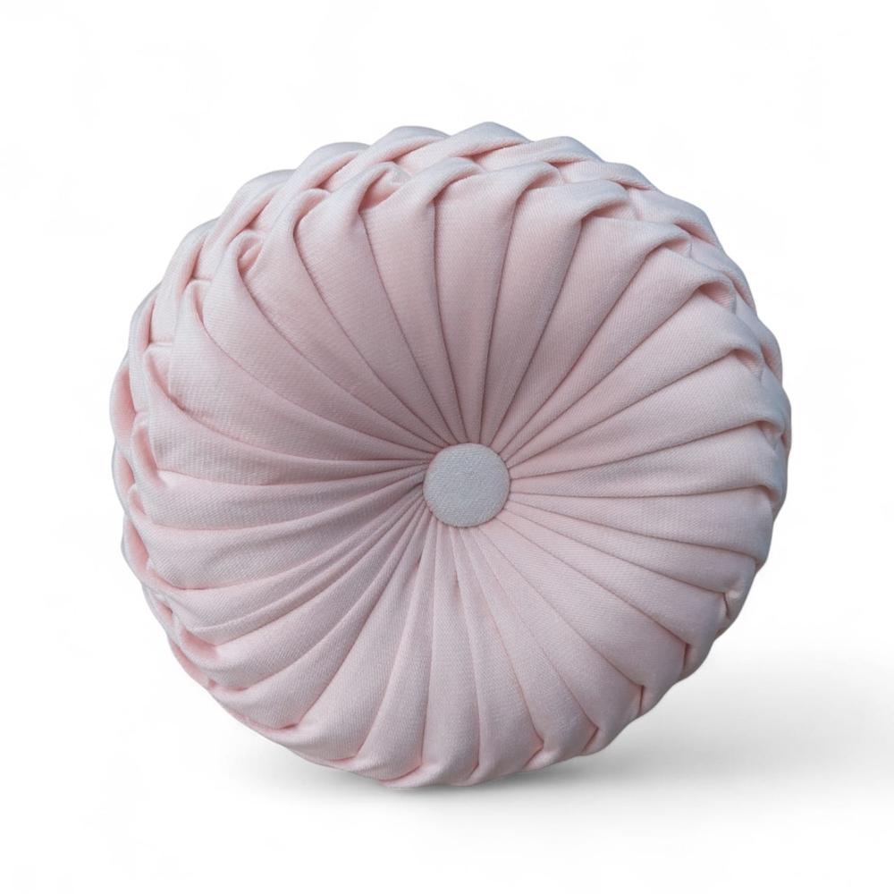 Cojín Redondo Rosa 35 cm