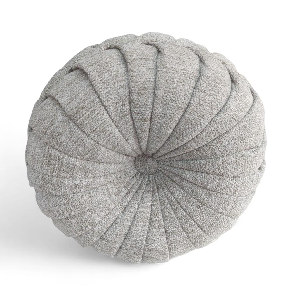 Cojín Redondo Beige 35 cm