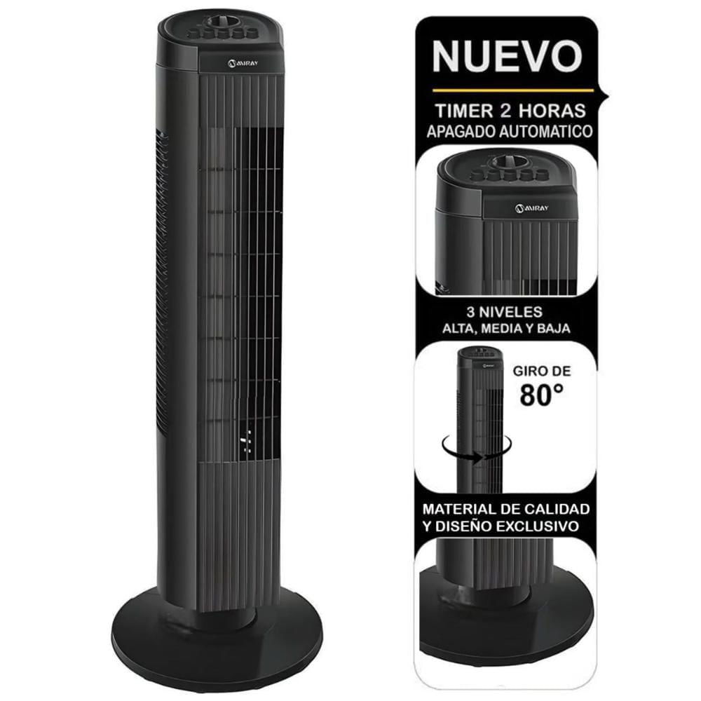 Ventilador Torre Vmtt-933 30pulgadas 35w 3 Velocidades