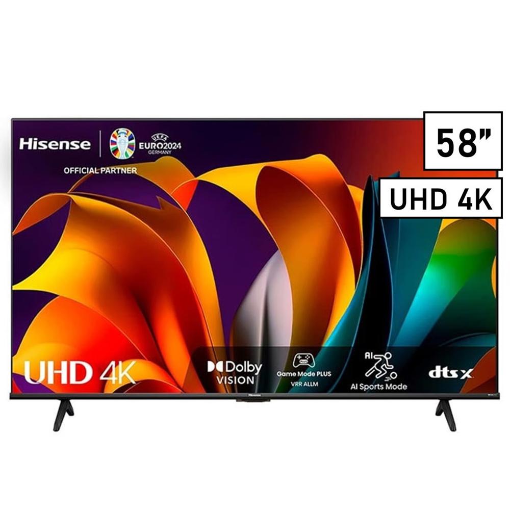 Televisor Hisense 58"" 4K UHD 58A6N Smart TV con Alexa