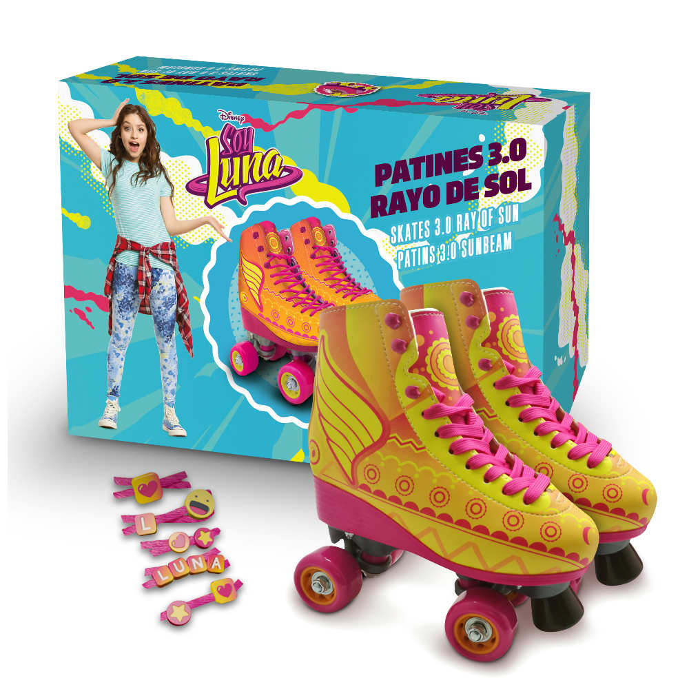 Roller Skates Patines Soy Luna Rayo De Sol Luna Rayo Patines Soy