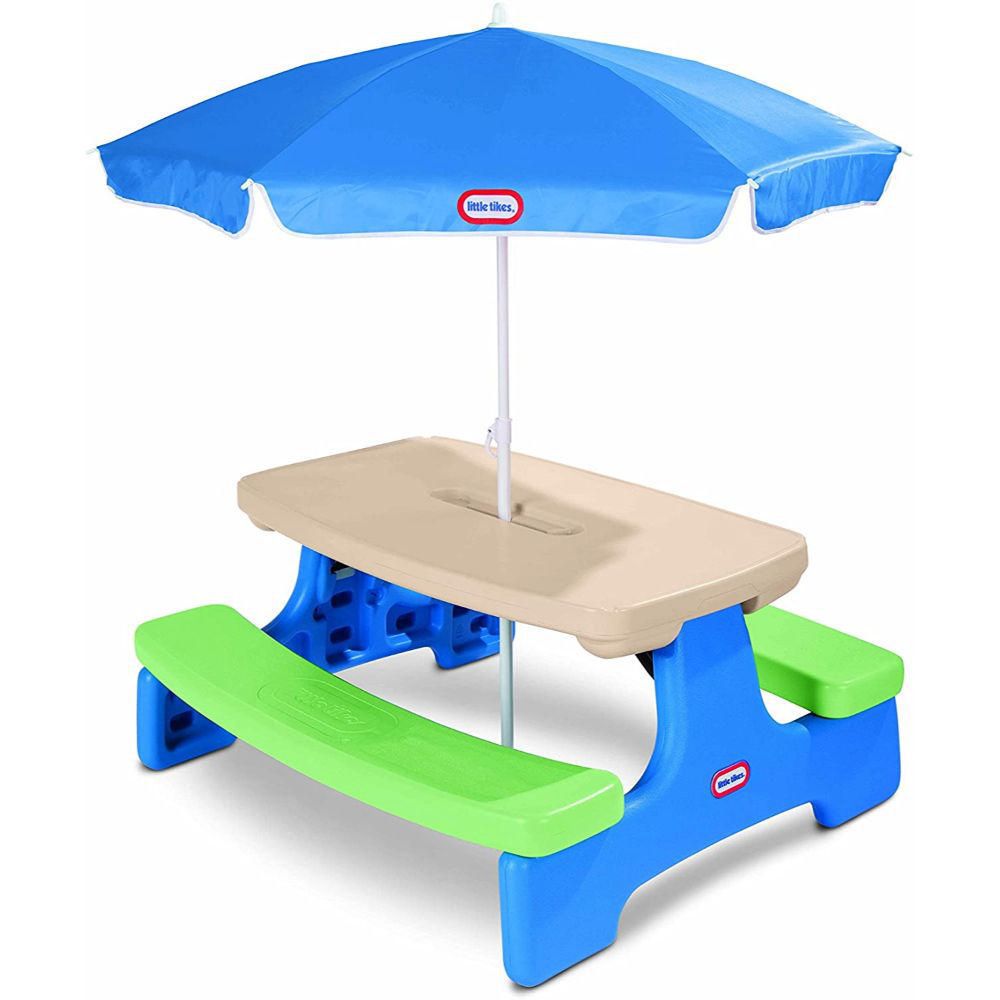 Juguete Little Tikes Easy Store Jr Play Table + Umbrella Oechsle.pe