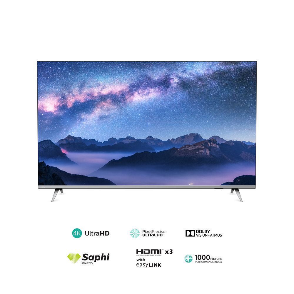 Televisor Led Philips 4k Uhd Borderless Smart Tv 50 50pud6654 Oechsle Pe Oechsle