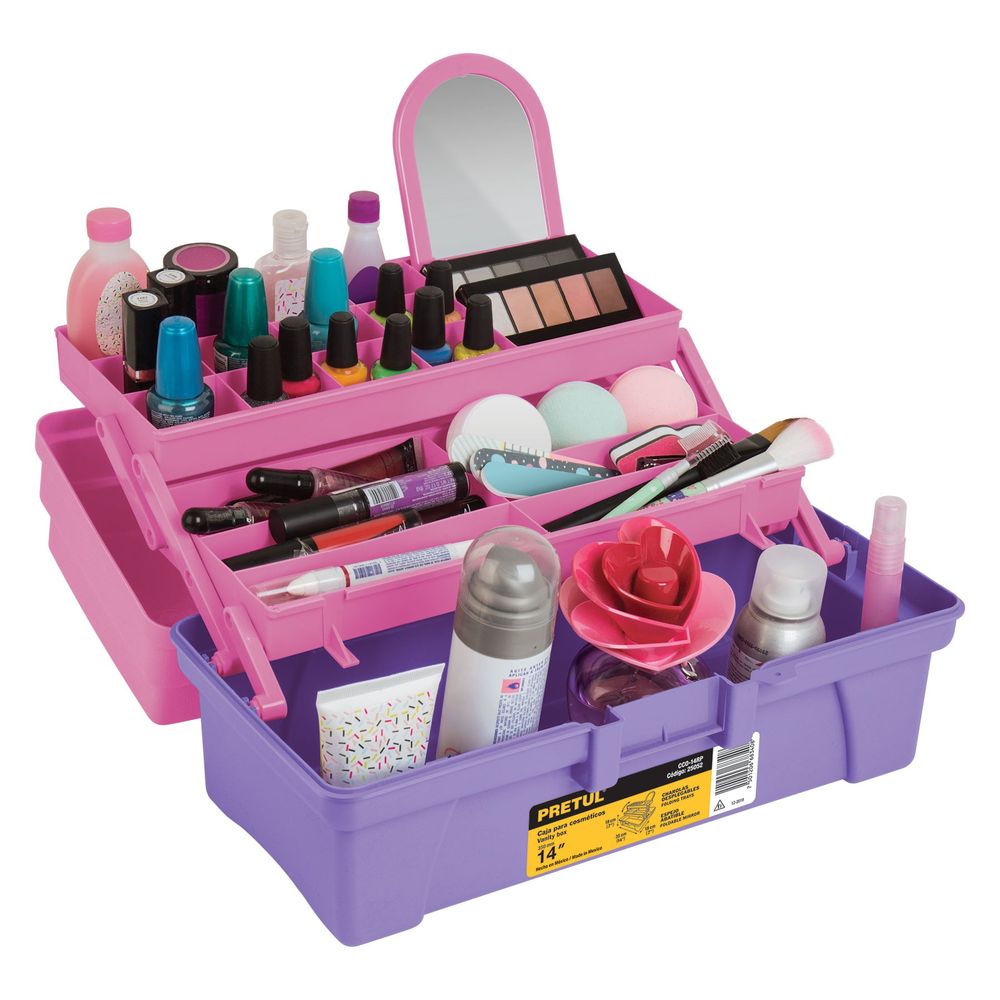 Caja para Cosméticos 14"" Pretul 25052