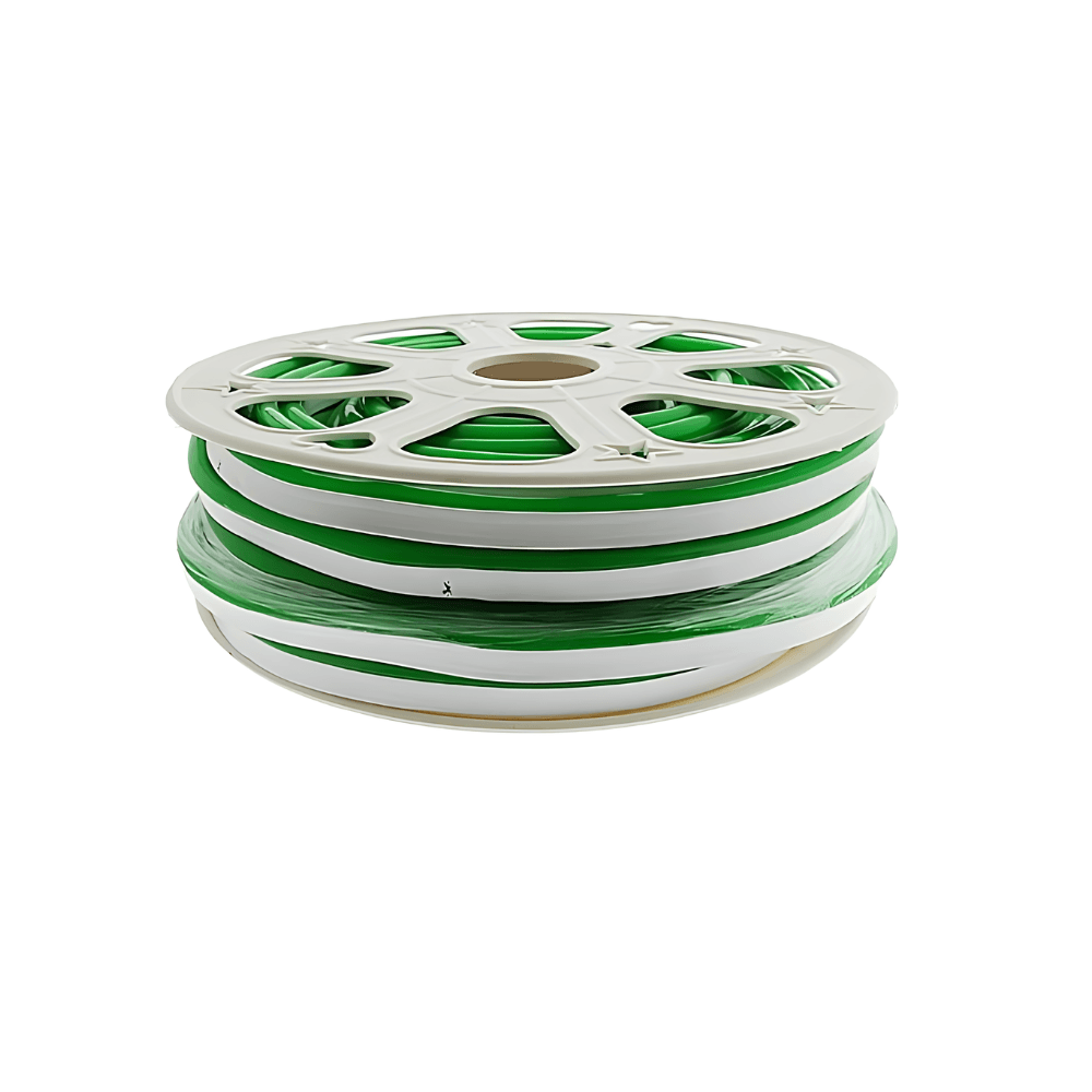 Cinta Led Neon Flexible Verde Rollo de 50 metros 12v
