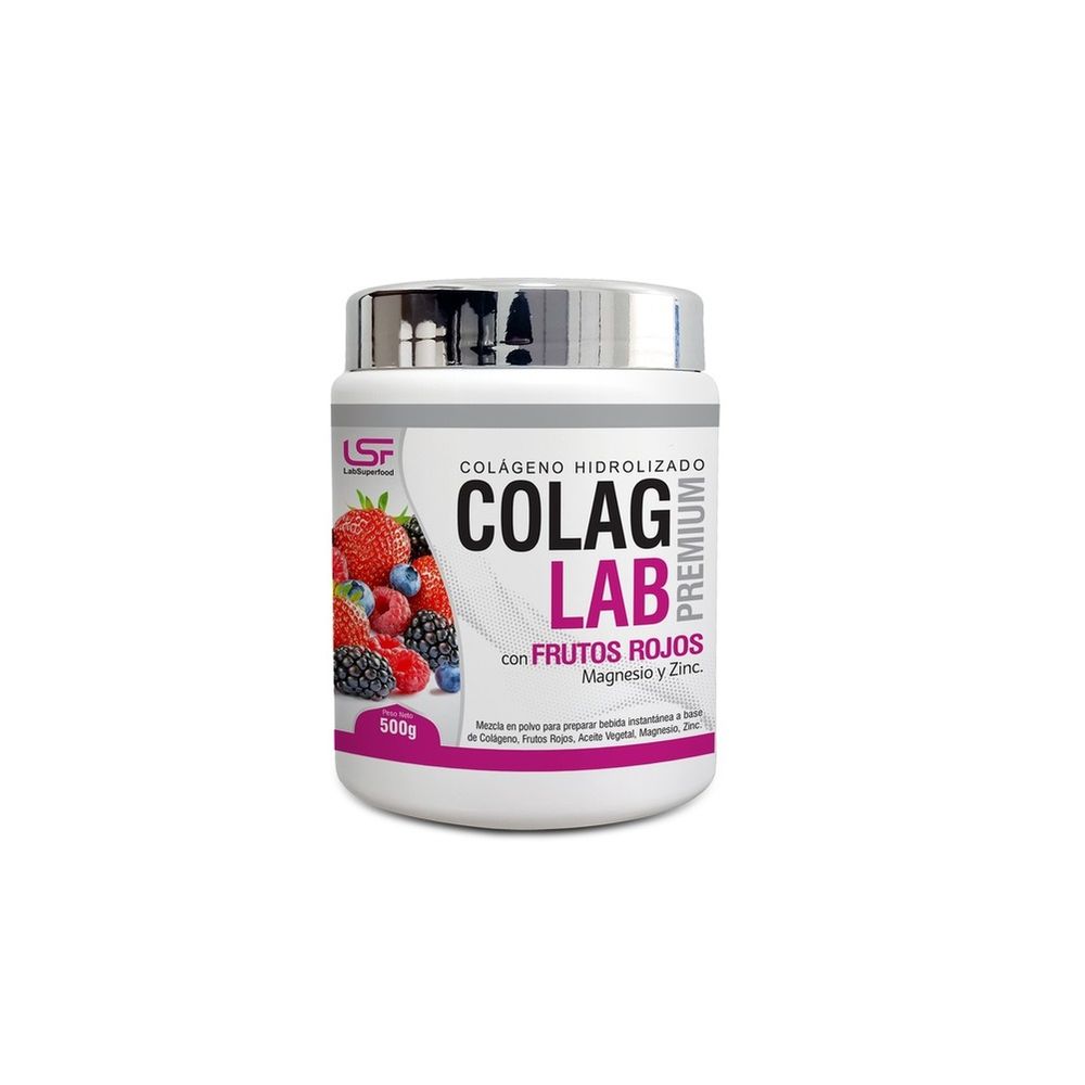 Colageno Hidrolizado Premium  ColagLab Frutos Rojos 500gr.