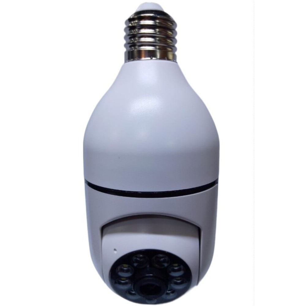 Foco Cámara IP Espia Vigila en Tiempo Real Desde El Celular - Visión Nocturna