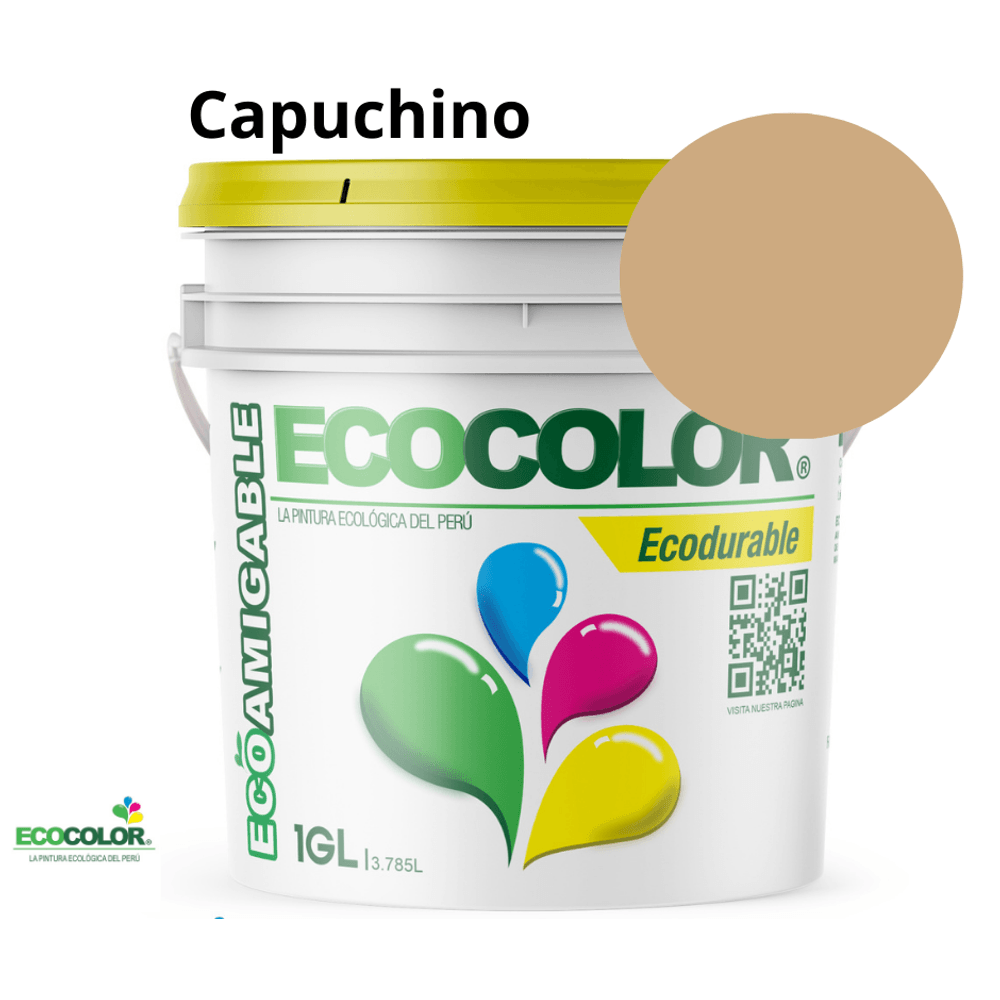 Pintura Ecológica ECODURABLE 1 Galón Capuchino