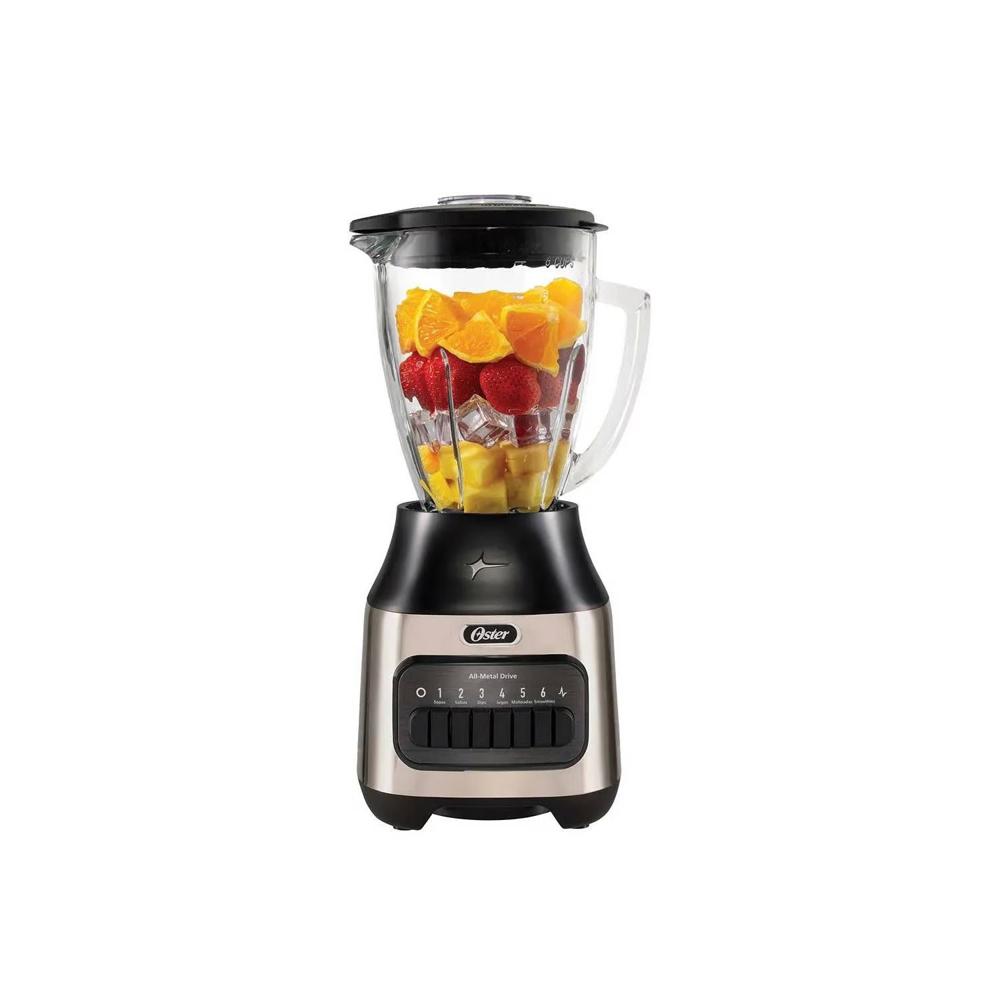 Licuadora de 1.5 Lts 6 Vel con Vaso Boroclass Oster BLSTPEG-NPB 800W