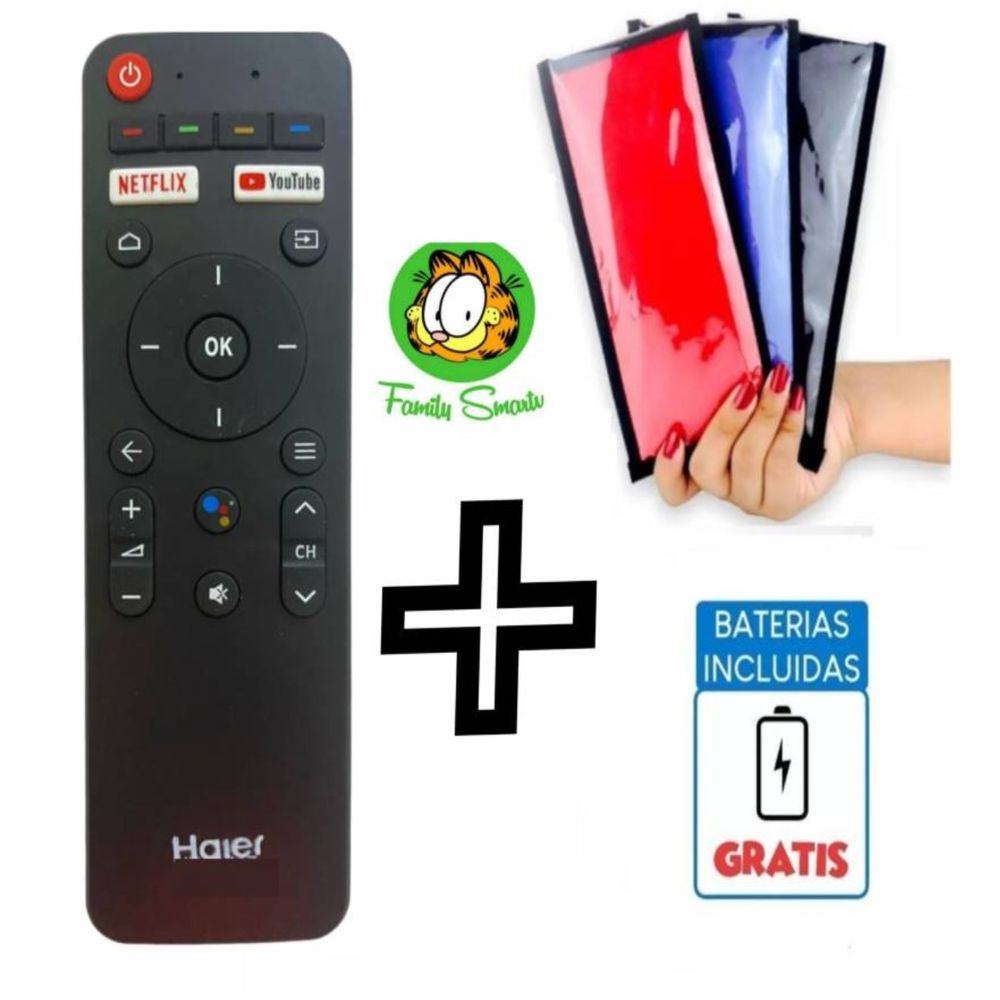 Control Remoto para Tv Haier Smart Funda