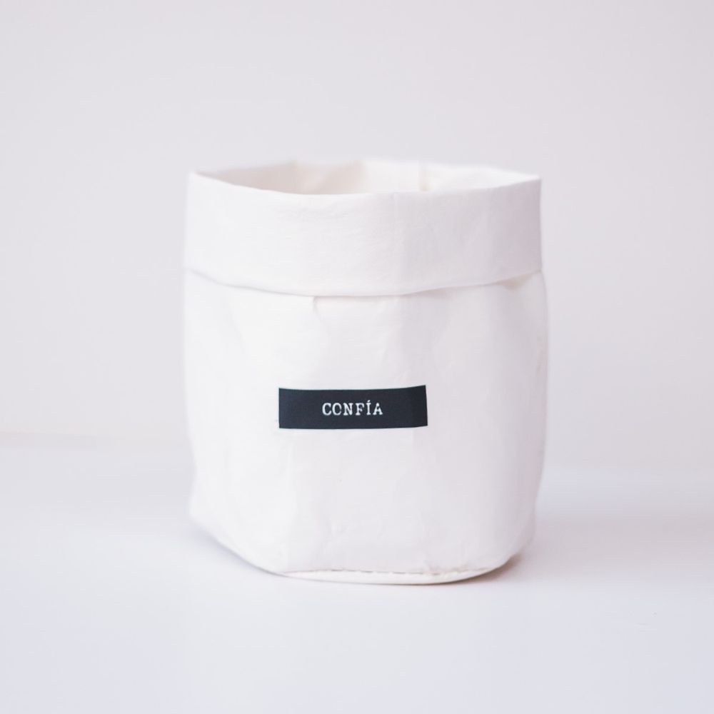 Bolsa Ecológica Lavable Confía para Plantas 12 x 21 cm.