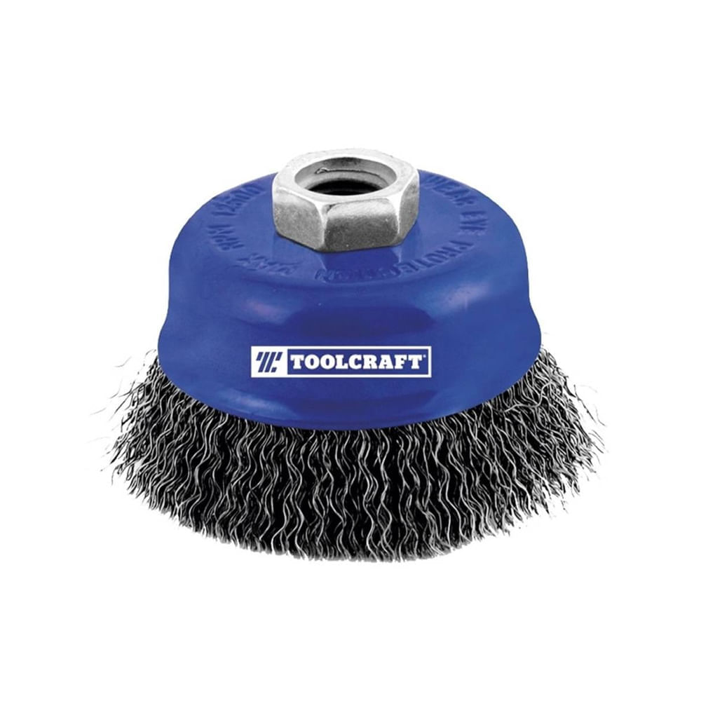 Carda Copa Ondulada 5" Calibre 0.35mm Toolcraft TC1276
