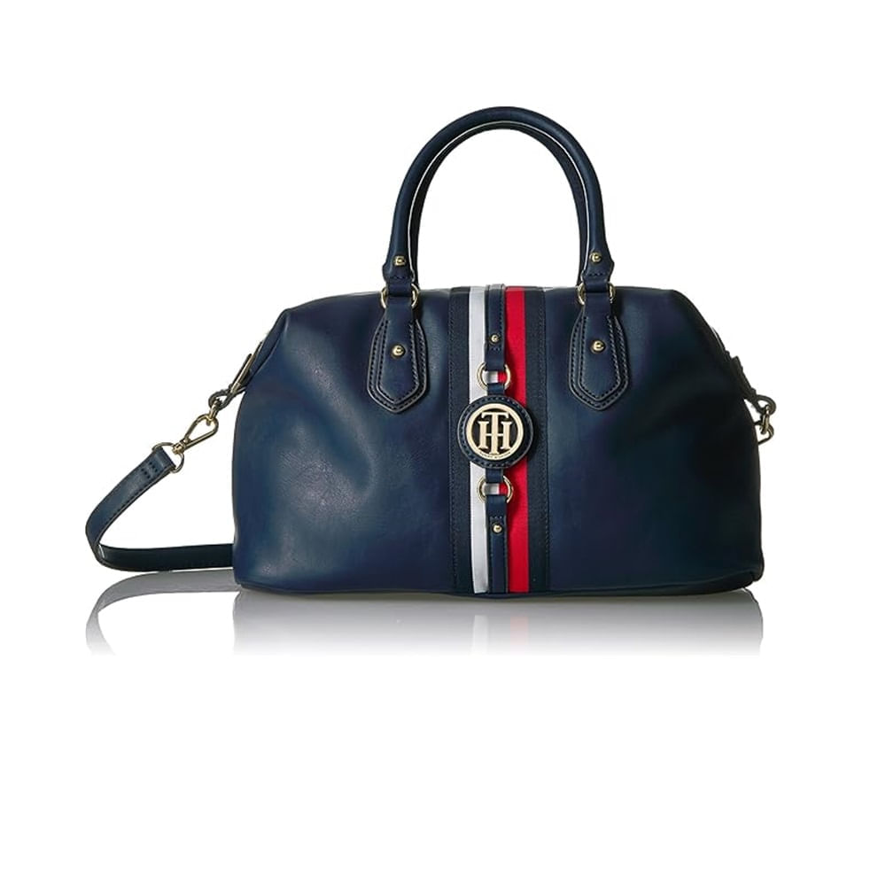 Tommy Hilfiger Bolso bandolera Jaden Satchel Azul