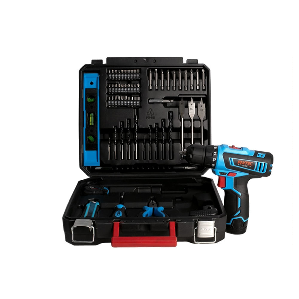 Kit de taladro inalámbrico de 12v Fixtec