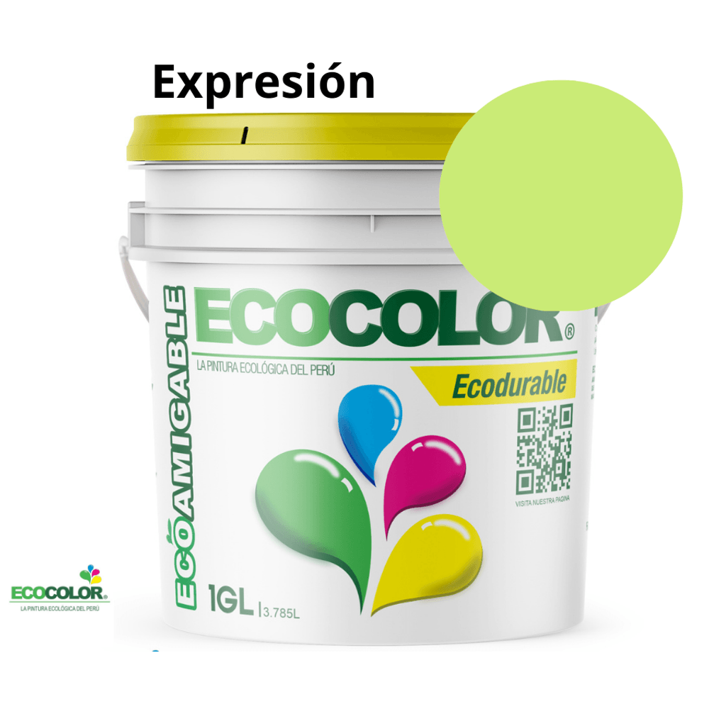 Pintura Ecológica ECODURABLE 1 Galón Expresión