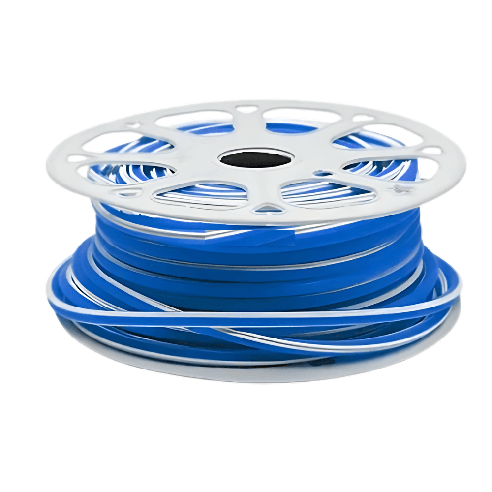 Cinta Led Neon Flexible Azul Rollo de  50 metros 12v
